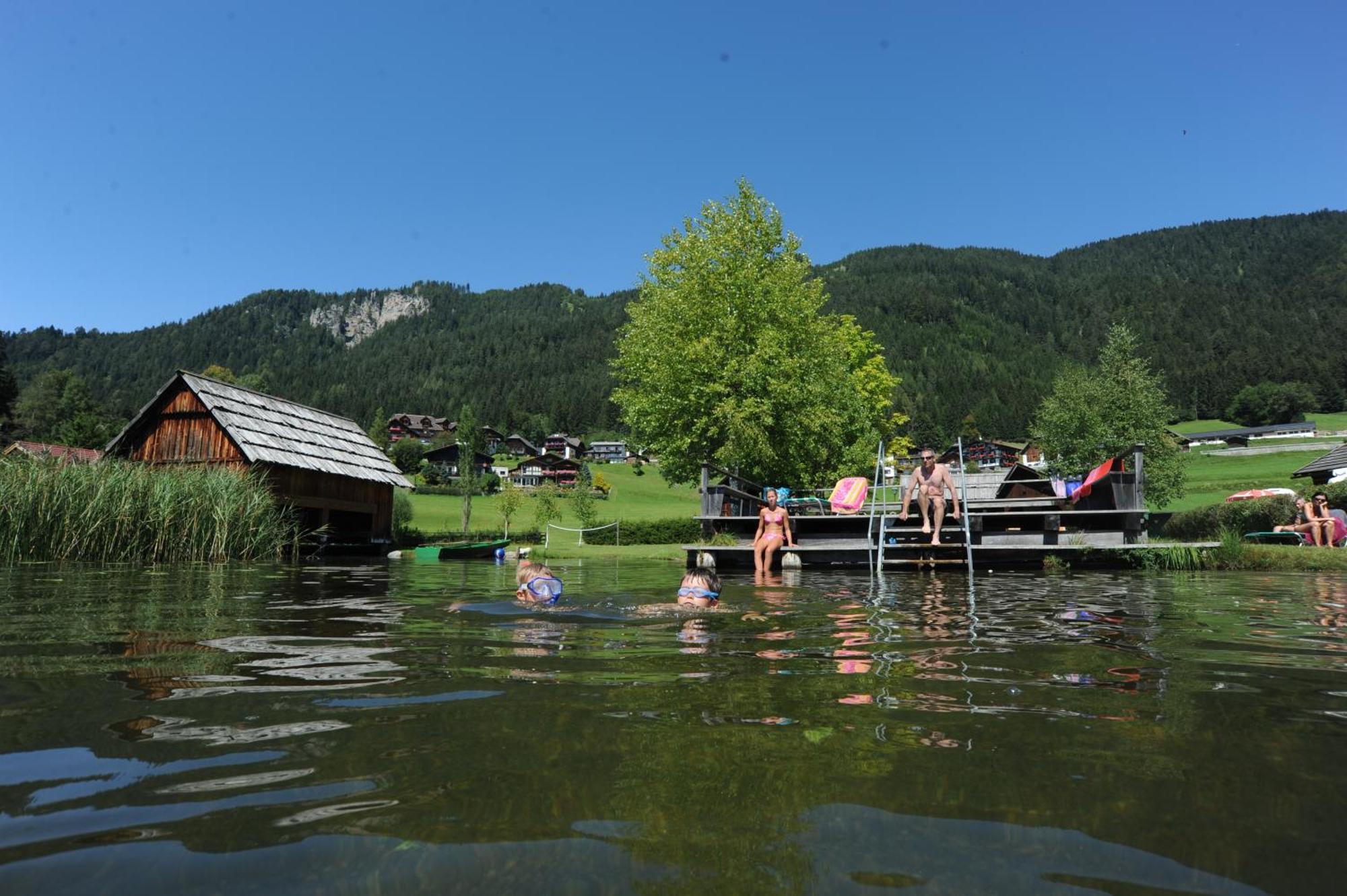 Haus Stampfer Hotel Weissensee Buitenkant foto
