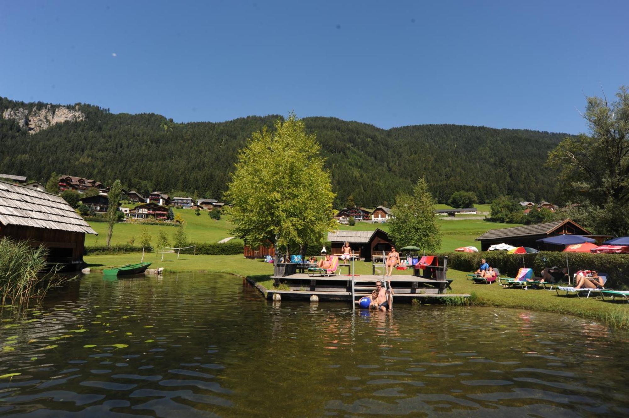 Haus Stampfer Hotel Weissensee Buitenkant foto