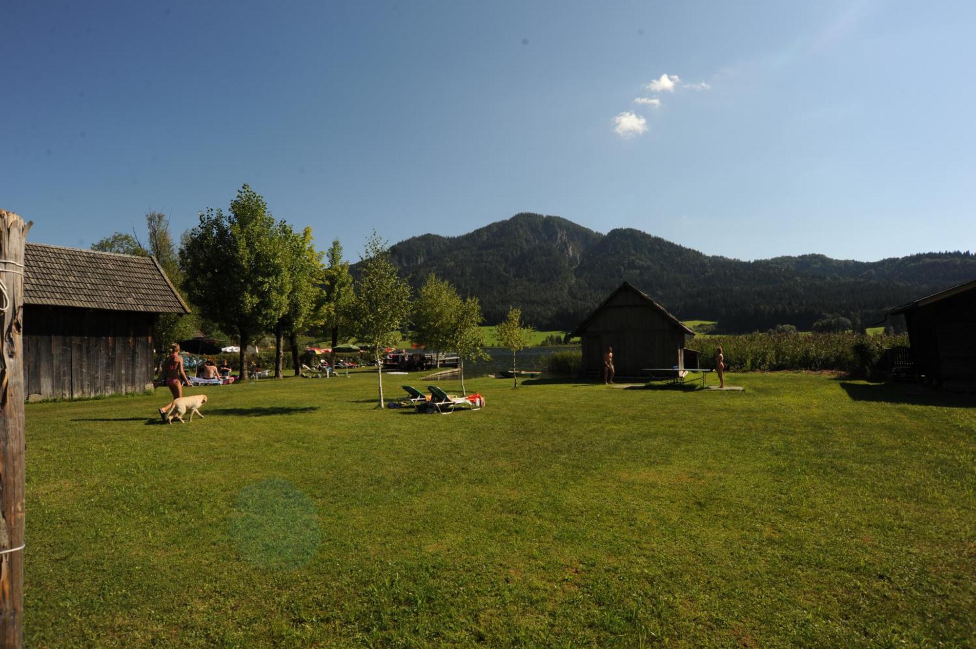 Haus Stampfer Hotel Weissensee Buitenkant foto