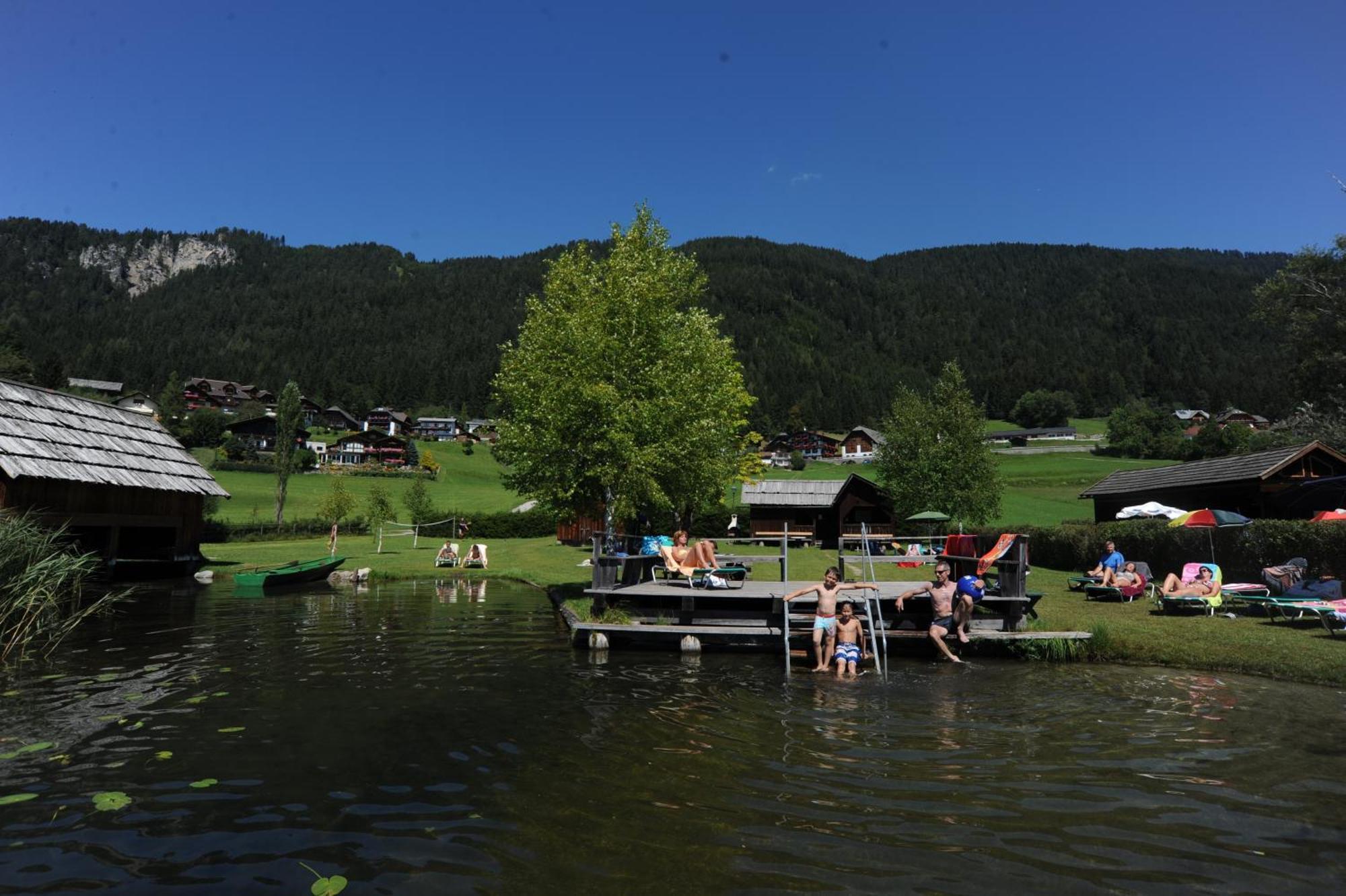 Haus Stampfer Hotel Weissensee Buitenkant foto