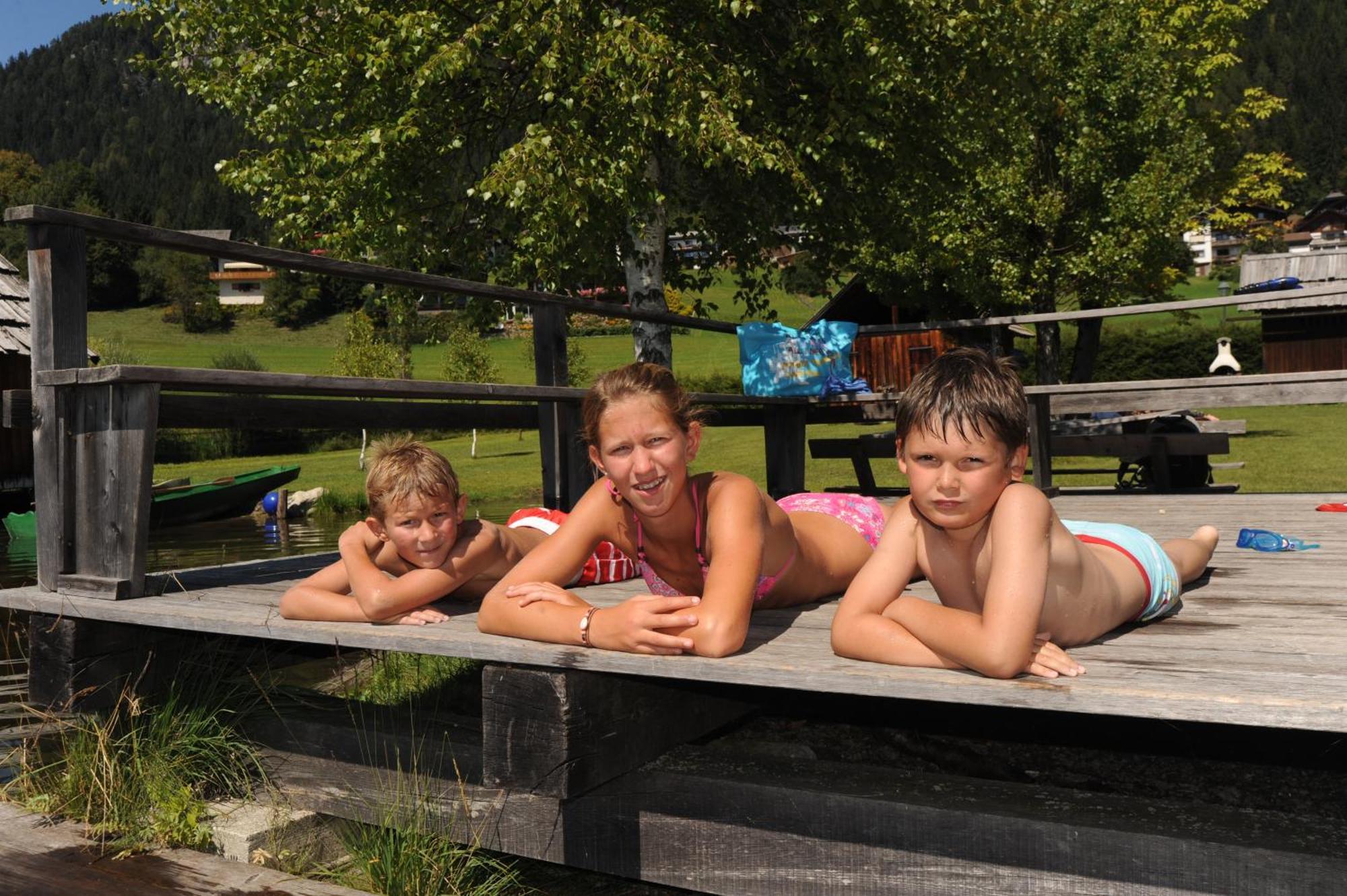 Haus Stampfer Hotel Weissensee Buitenkant foto